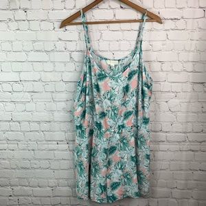 🌈3X$25⚡️Forever 21 Leaf Romper Size 3X